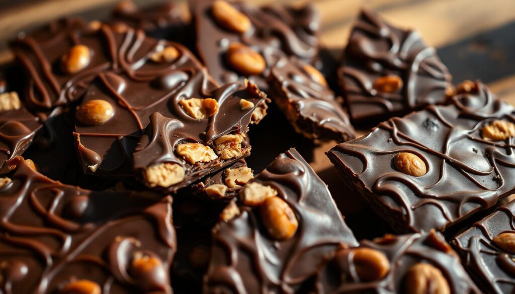 Dark Chocolate Peanut Brittle Creative Uses