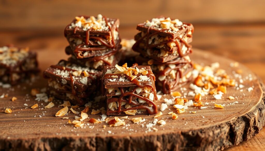 Milk Chocolate Coconut Haystacks Serving Suggestions