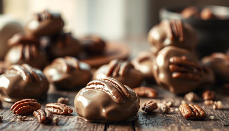 Milk Chocolate Pecan Pralines