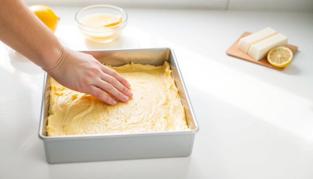 White Chocolate Lemon Bars Crust Preparation White Chocolate Lemon Bars Crust Preparation