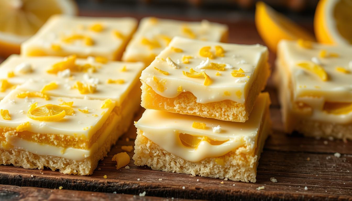 White Chocolate Lemon Bars