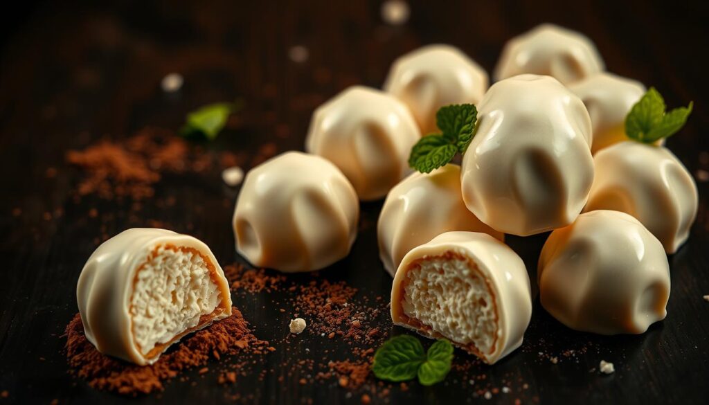 Classic White Chocolate Truffles