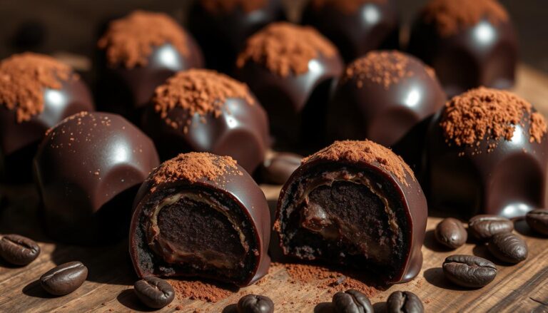 Dark Chocolate Espresso Truffles