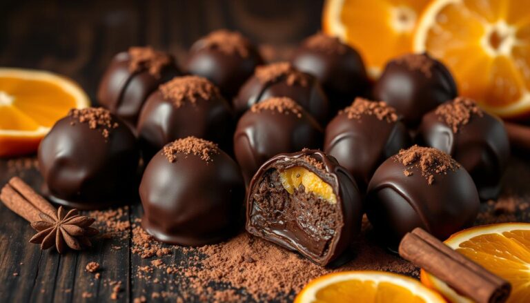 Dark Chocolate Orange Truffles