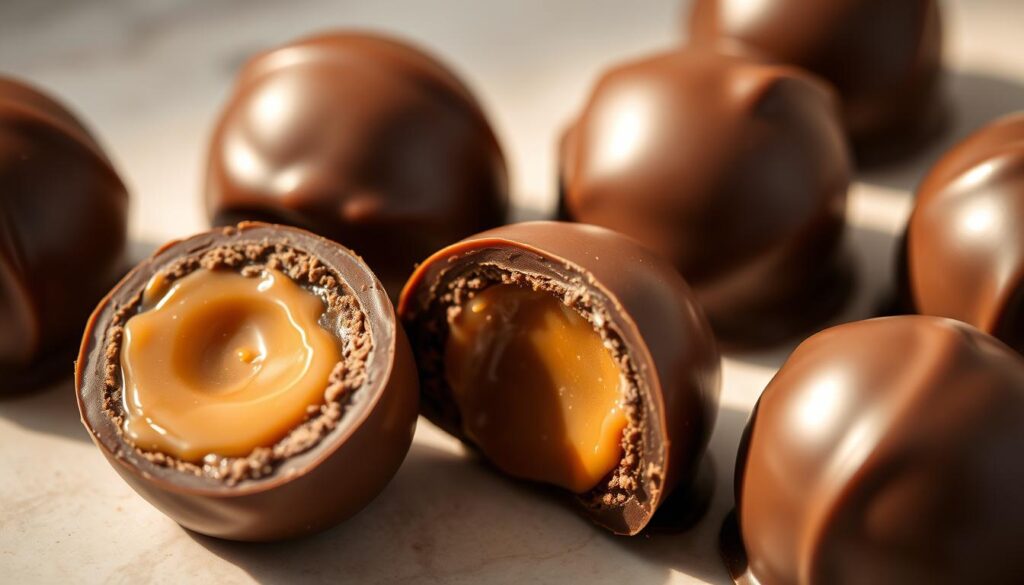 Milk Chocolate Caramel Truffles