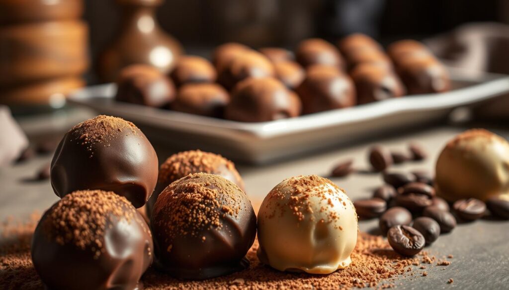 Tiramisu-flavored Truffles