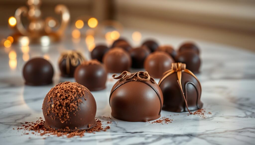 gourmet chocolate truffles