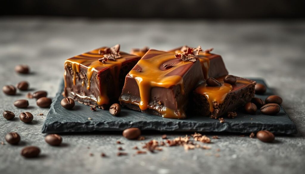 Caramel Coffee Chocolate Dessert
