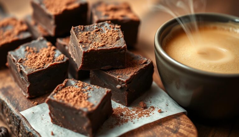 Dark Chocolate Capuccino Fudge