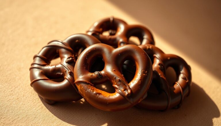 Espresso Chocolate Covered Pretzels
