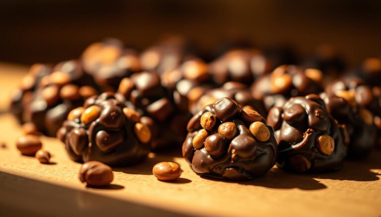 Hazelnut Praline Coffee Chocolate Clusters