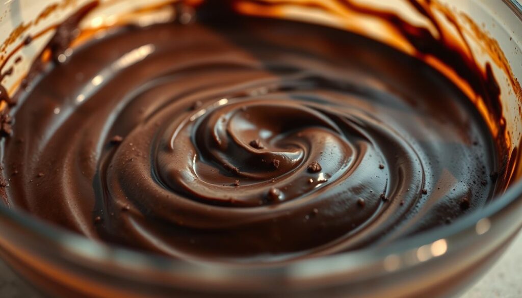 coffee-infused brownie batter