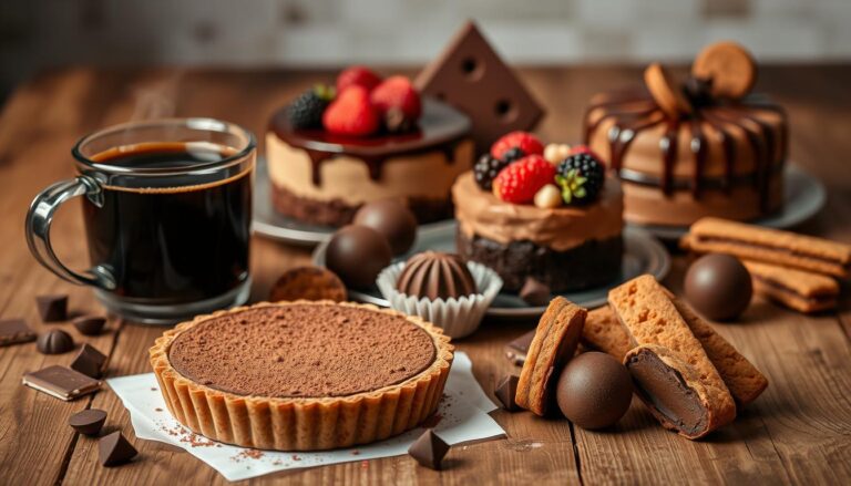 treats combining coffee and chocolate
