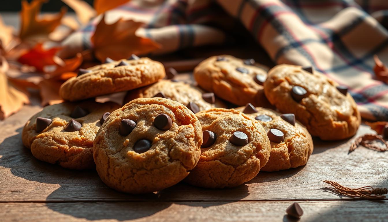 Pumpkin Chocolate Chip Cookies