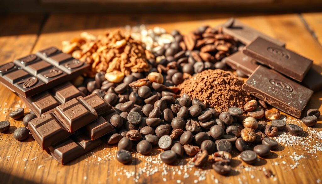 chocolate candy ingredients
