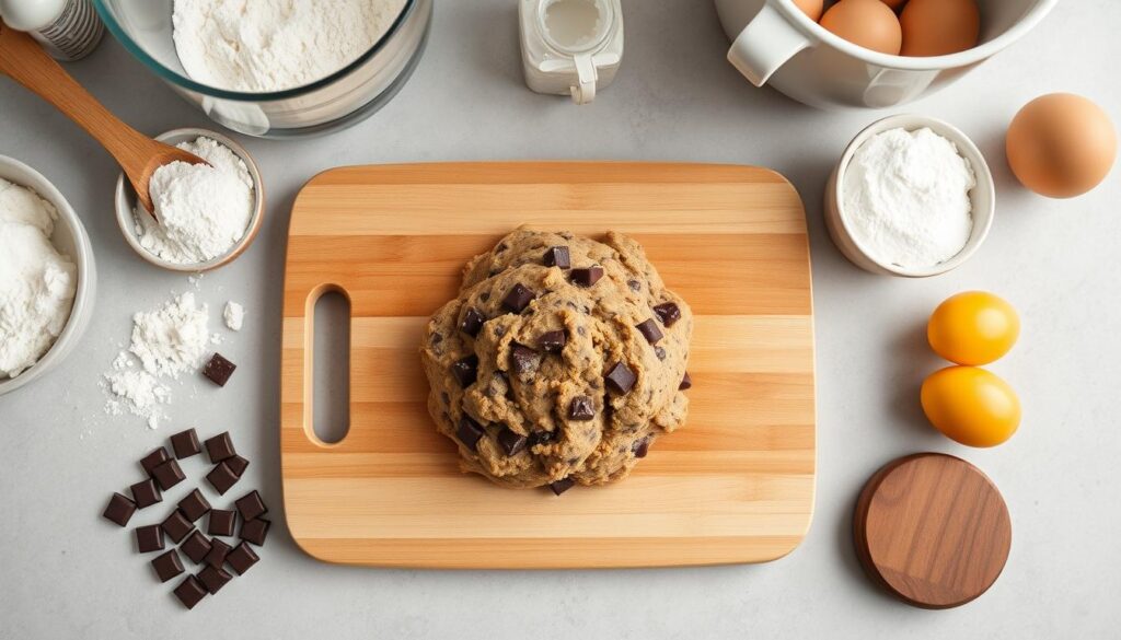 cookie dough preparation steps