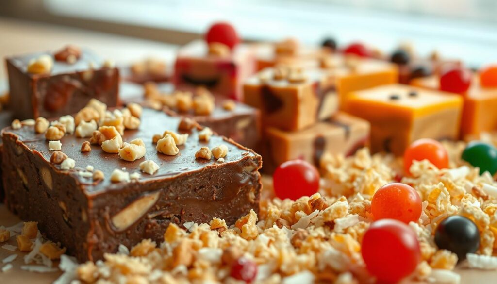 fudge variations and toppings