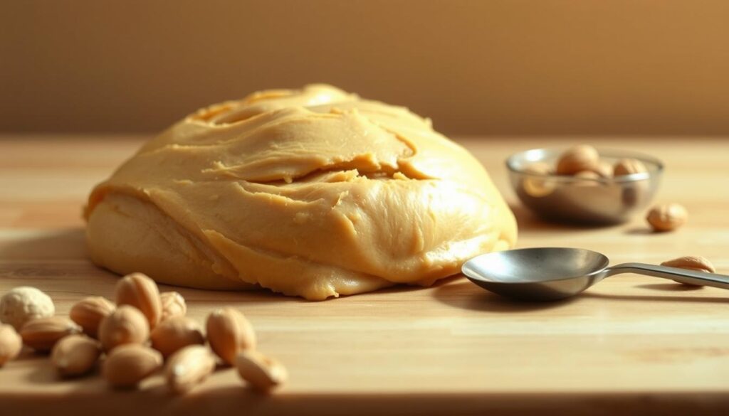 peanut butter dough