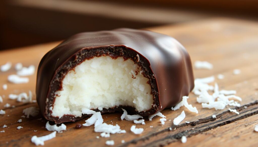 Homemade Coconut Chocolate Candy