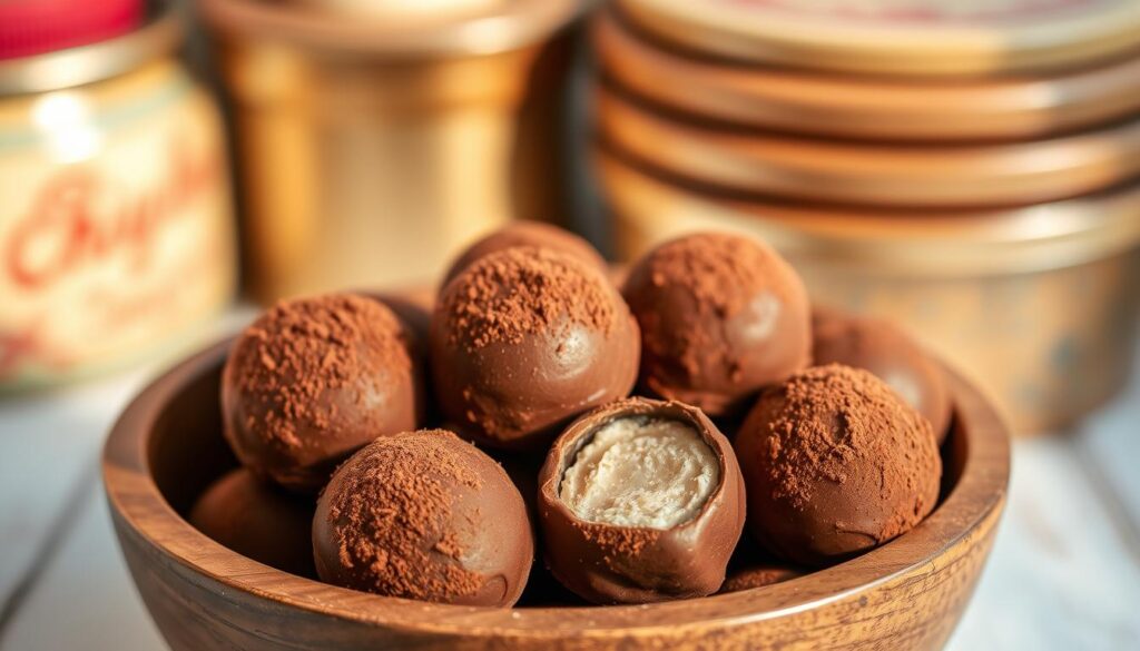 Homemade Hazelnut Truffles