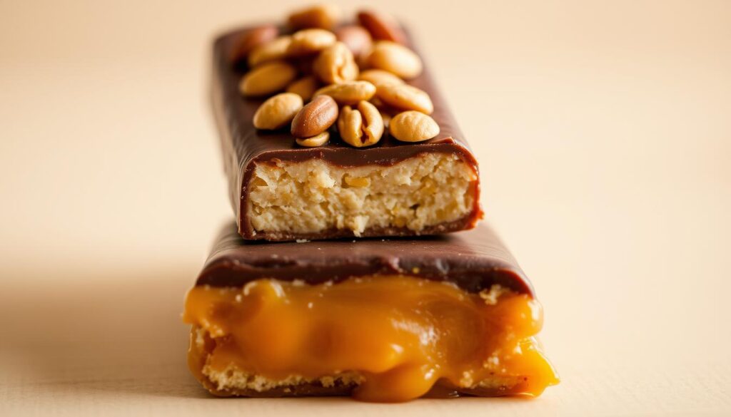 Homemade Snickers Candy Bar