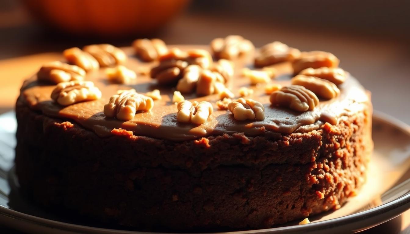 Chocolate Pumpkin Dump Cake
