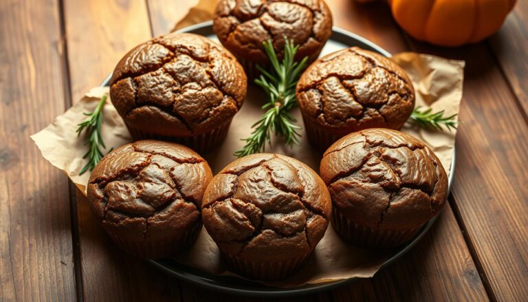 Chocolate Pumpkin Muffins