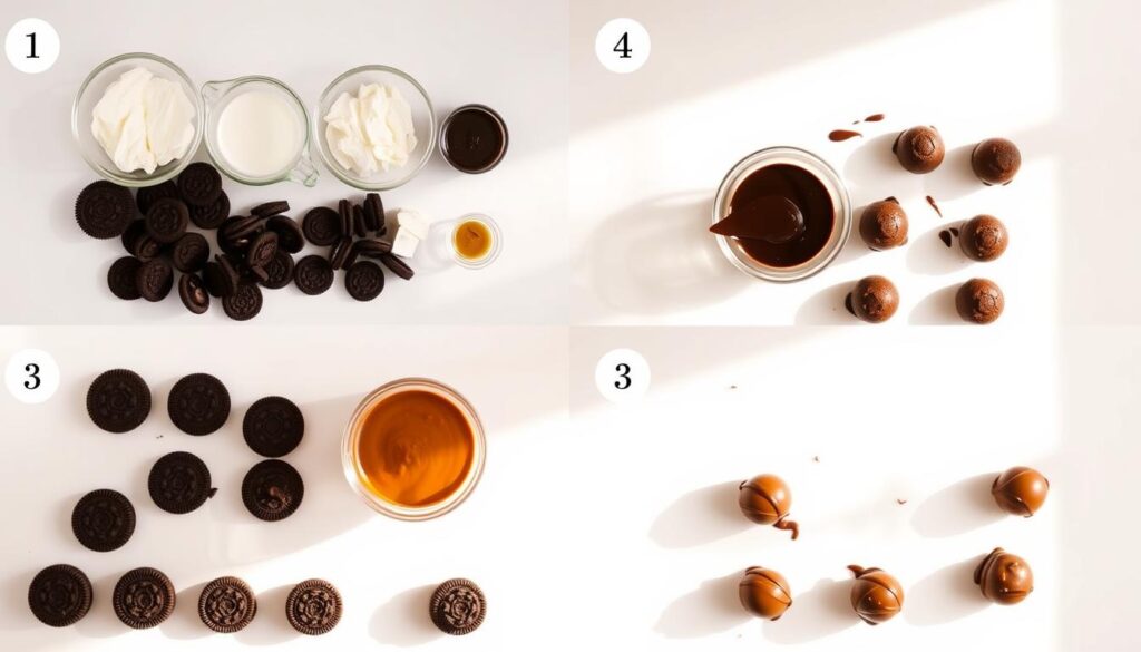 no-bake dessert steps