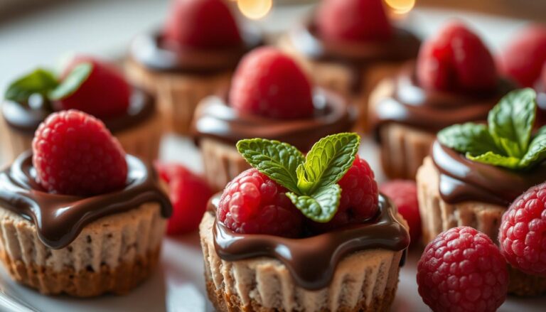 Chocolate Cheesecake Bites