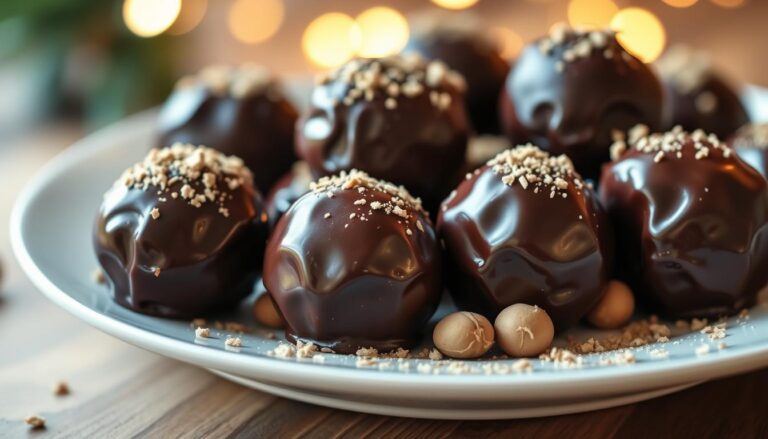 Dark Chocolate Rum Balls