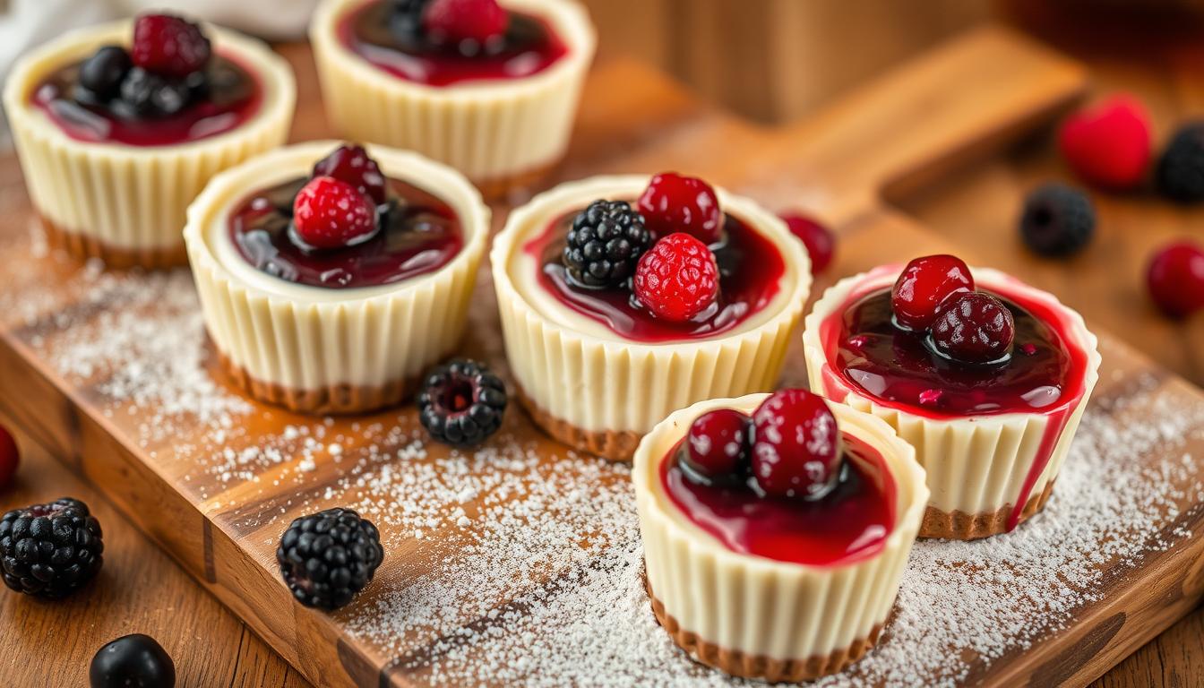 White Chocolate Cheesecake  Cups