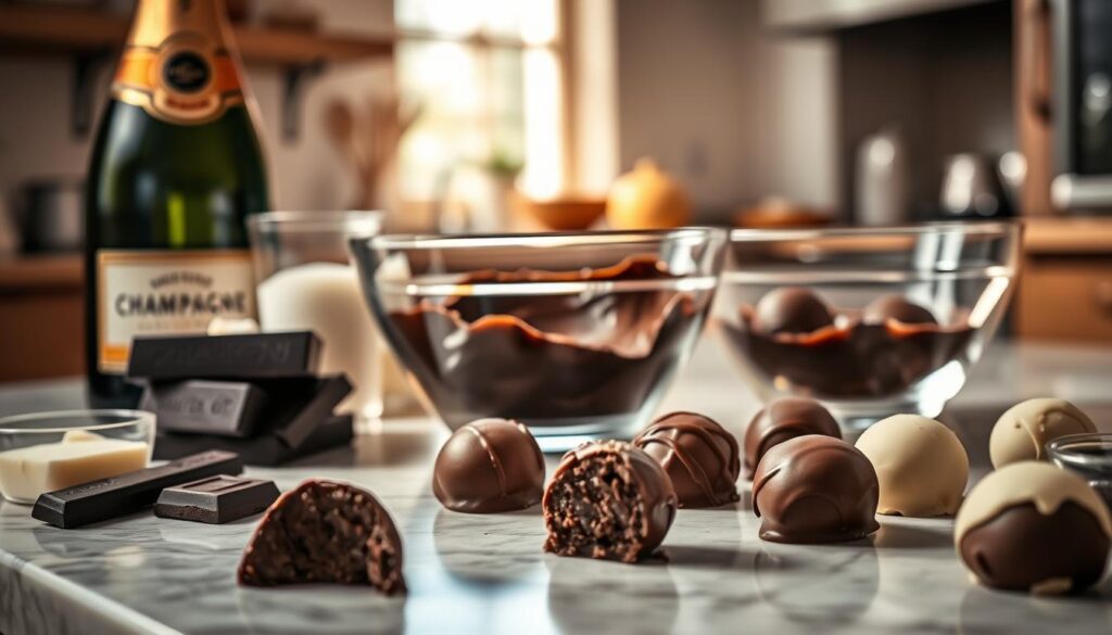 champagne truffle recipe steps