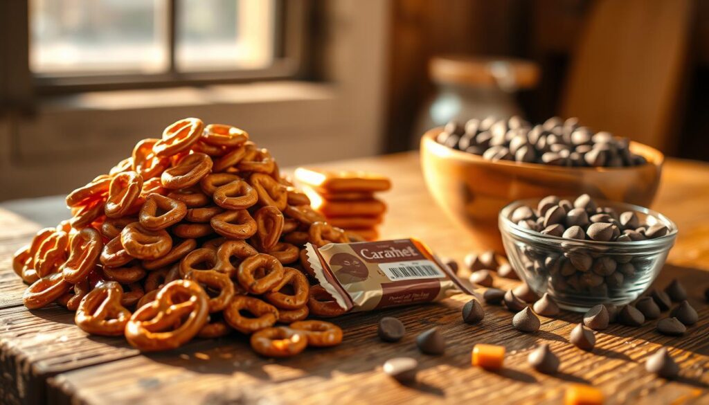 essential ingredients for pretzel candy
