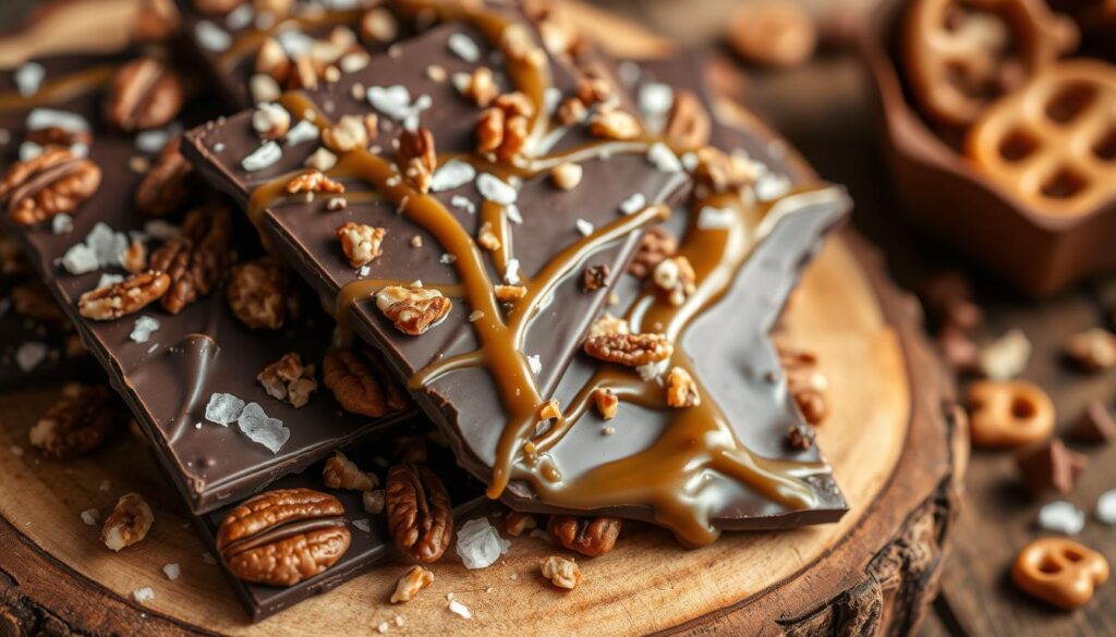 high quality chocolate and toppings for bark